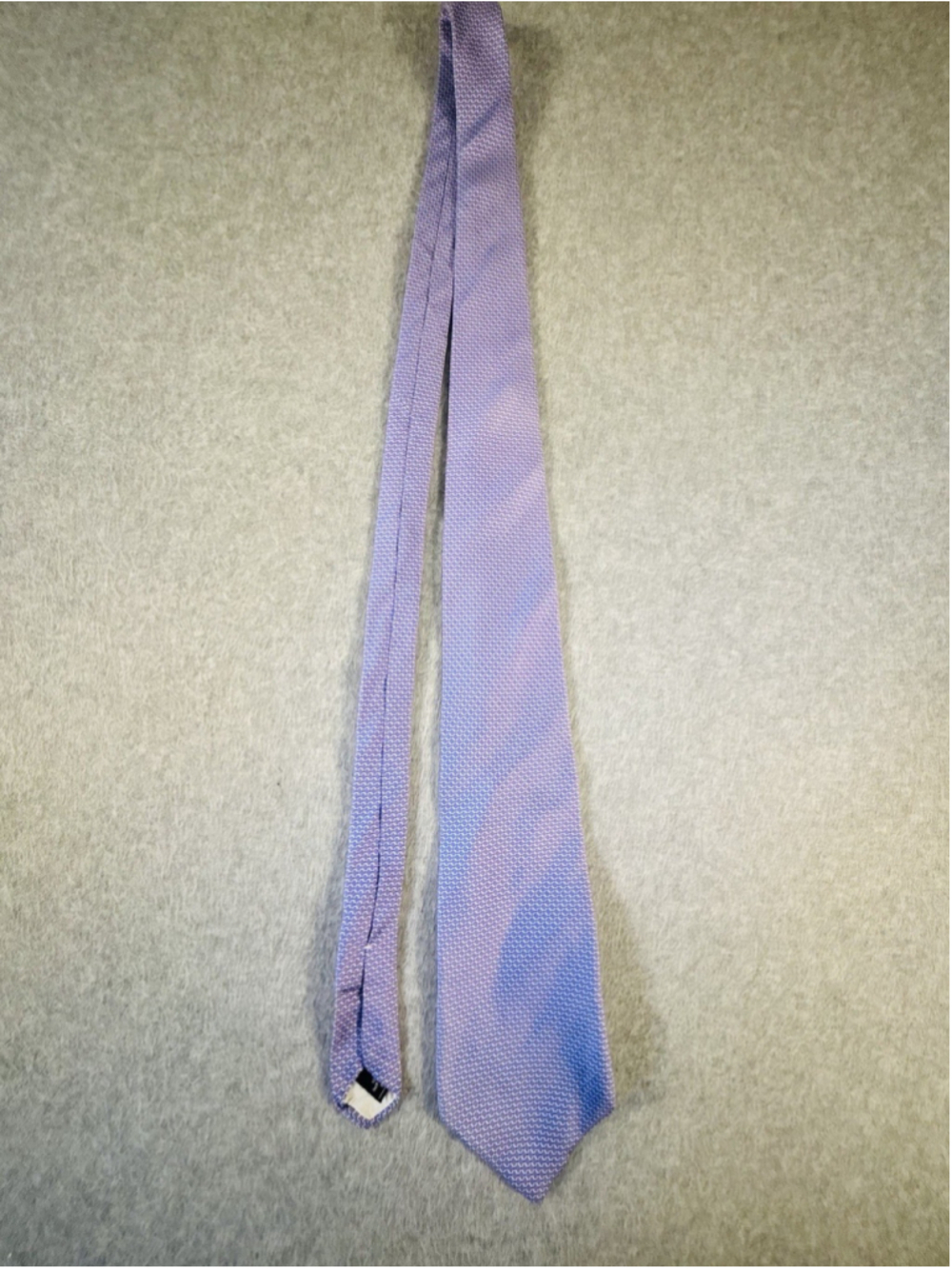 Jones New York Men’s Silk Tie Purple Blue Geometric Classic Necktie 56”